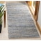 Safavieh Cape Cod Hand Woven Square Rug- Natural - Blue- 6 X 6 Ft. CAP351A-6SQ - alternate 8
